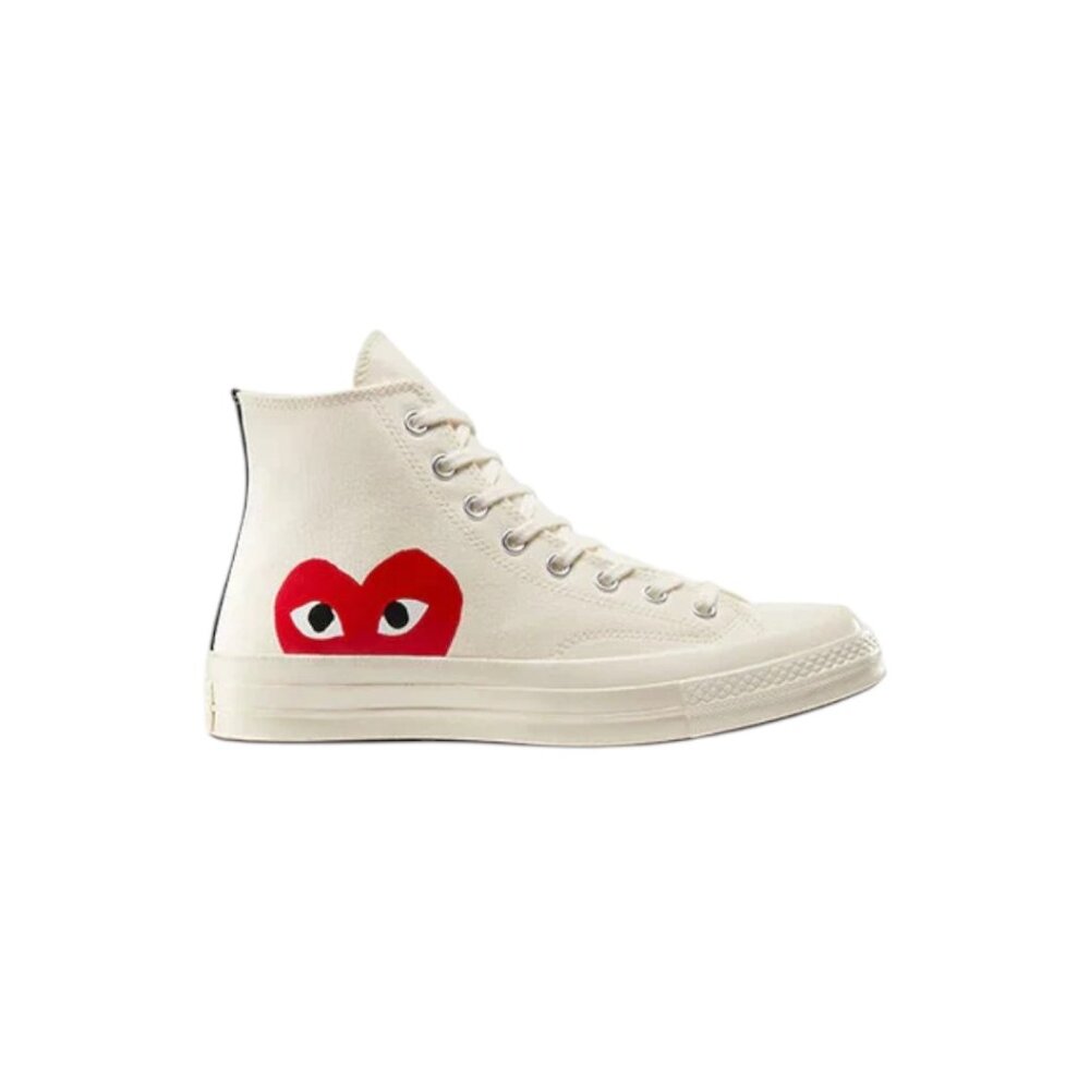 😍 NEW Converse x Comme des Garçons PLAY Chuck 70 High Top - Picture 4 of 10
